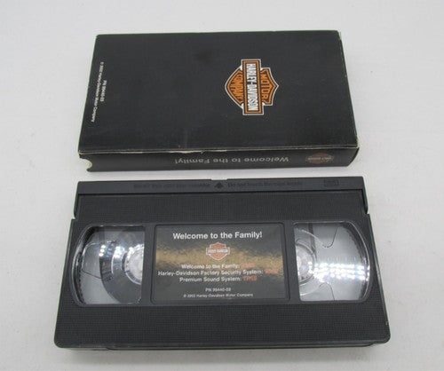Harley-Davidson Genuine Welcome to the Family VHS Tape 99440-03