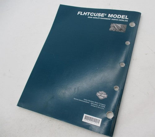 Harley Davidson Official Factory 2008 FLHTCUSE3 Parts Catalog Book 994