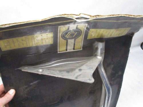 Harley Davidson FLH NOS Custom Chrome Auxiliary Driving Light Bar Brac