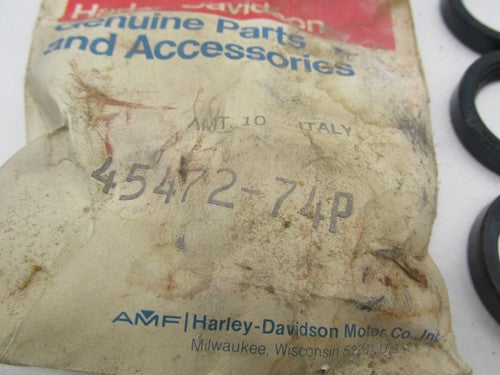 Lot of 6 Harley Davidson Genuine NOS Aermacchi Fork Slider Seals 45472