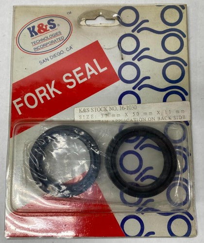 K&S Fork Seals 37x50x11 KS1030 16-1030
