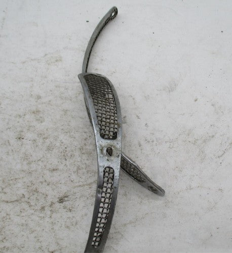 Pair of BSA Triumph Air Scoops Gauze Leading Shoe Brake Plate 37-3444