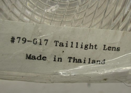 Custom Chrome Harley Davidson Tail Light Clear Lens 79-017
