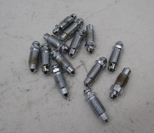 Lot of 13 Harley Davidson NOS Front Rear Caliper Bleeder Screws 37-826