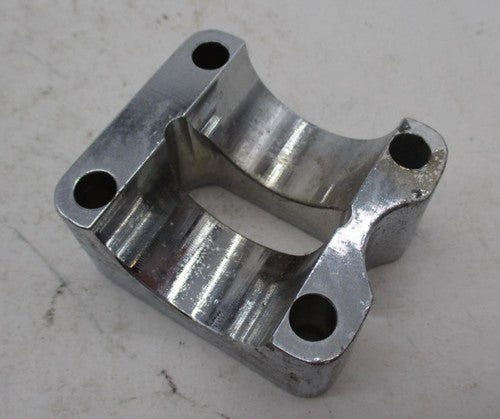 Harley Davidson Chrome Handlebar Clamp Bracket For Switch Housing