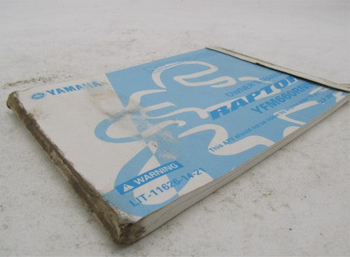 Yamaha Official Factory YFM660RN Raptor Owner's Manual LIT-11626-14-21