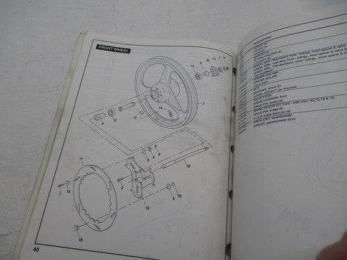 Harley Buell Official Factory 1996/1997 S1 Lightning 99571-97Y