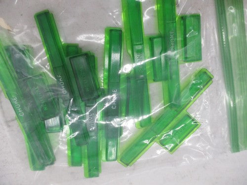Lot of 10 Harley NOS Green Choke Neutral Indicator Dash Light Lenses 7