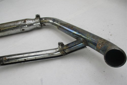 Harley Evo Evolution Softail Front Cylinder Slash Cut Exhaust Header &