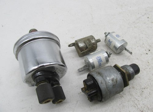 Mixed Lot of Vintage Original Triumph BSA Switches Capacitors