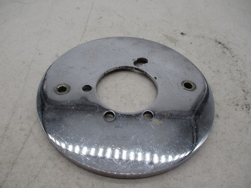 Harley Davidson Chrome 5.5" Air Cleaner Backing Carb Plate Cover