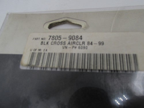 Harley Drag Specialties 84-99 Black Cross Maltese Air Cleaner Cover 78