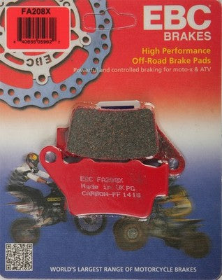 EBC X Series Carbon Brake Pads FA208X