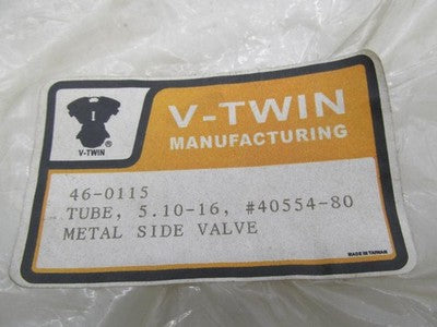 V-Twin Harley Davidson 5.10 X 16" Side Valve Metal Stem Tube 46-0115 4