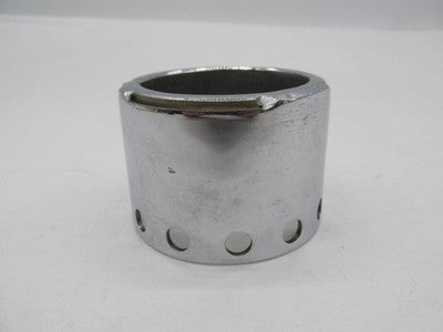 Harley-Davidson Chrome Drilled Shock Cover with Adjuster Collar