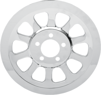 Drag Specialties Chrome Outer Rear Pulley Insert 1201-0444