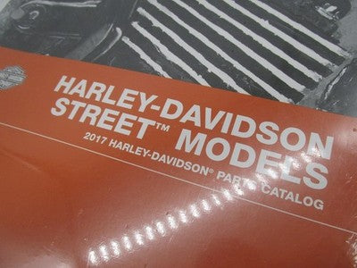Harley Davidson Official Factory 2017 Street Models Parts Catalog 9400