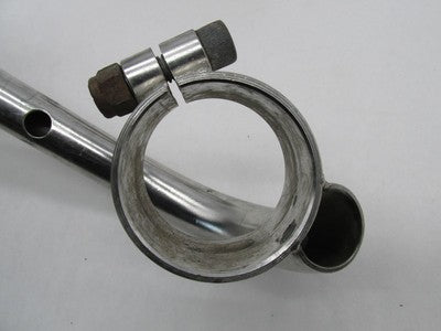 Custom Motorcycle Cafe Racer 54mm Fork Tube Clip-Ons Curved 1" Bars Ha