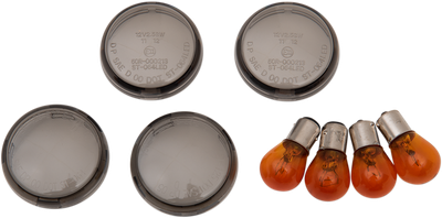 Drag Specialties Smoked Turn Signal Lens Kit 0906-6315
