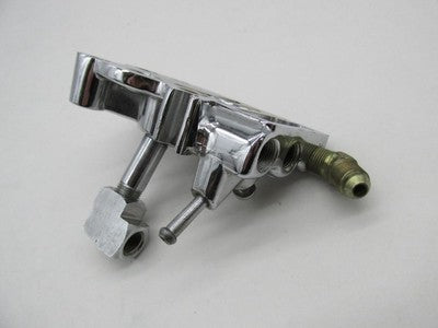 Harley-Davidson Shovelhead Chrome Oil Pump Side Body Cover