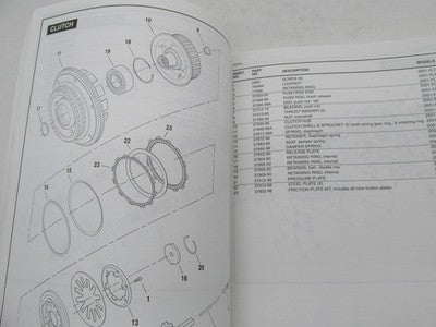 Harley-Davidson Official Factory 2001 FLTRSEI2 Manual Parts Catalog 99428-01
