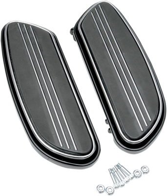 Drag Specialties Streamline Driver Floorboards Black 1621-0348