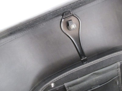 Pair of Viking Bags Harley Davidson Black Semi Rigid Lockable Saddleba