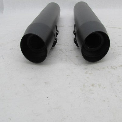 Set of Harley Davidson Genuine Black Stock Mufflers 64900766A 64900765