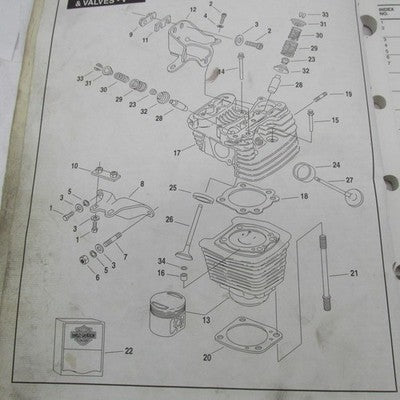 Harley-Davidson Factory 1995/1996 Sportster Models Parts Catalog 99451