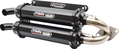 TRINITY RACING Stage 5 Slip-On Muffler Cerakote Black TR-4118S-C2