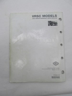 Harley-Davidson Official Factory 2004 VRSC V-Rod Parts Catalog 99457-04
