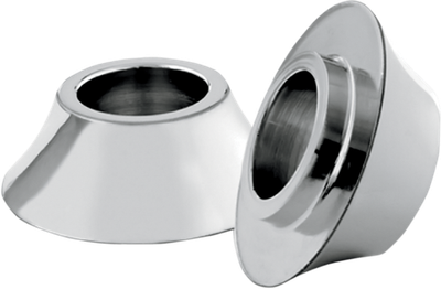 RC Components Tapered Front Axle Spacers Chrome HD-SPCR-2C