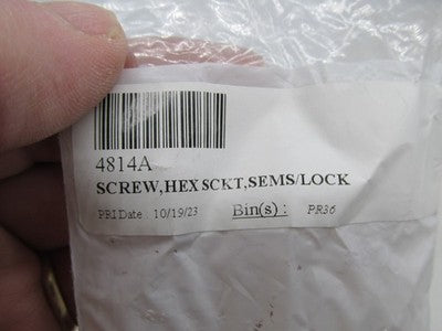 Lot of 10 Harley Davidson NOS OEM 1/4"-20 x 1-1/8" Hex Socket Head Scr