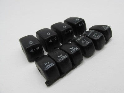 Mixed Lot of 10 Harley-Davidson Stock Handlebar Control Switch Buttons