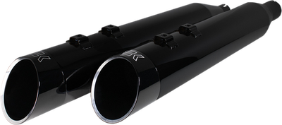 Khrome Werks HP-Plus 4.5" HP-PLUS Slip-On Mufflers Obsidian 202645