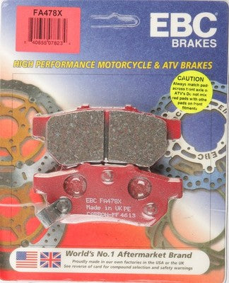 EBC X Series Carbon Brake Pads FA478X