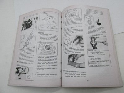 Yamaha Official Factory PW80M1 Owners Service Manual LIT-11626-13-26