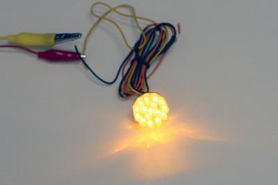 Custom Dynamics Universal LED Cluster 1in. - Amber GEN-100-A