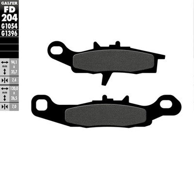 Galfer Semi-Metallic Brake Pads FD204G1054