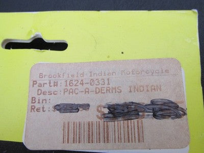 Hopnel Show Chrome Indian Motorcycle Pac-A-Derms 1624-0331