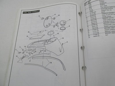 Harley-Davidson Official Factory 2009 FLTRSE Model Parts Catalog 99433-09