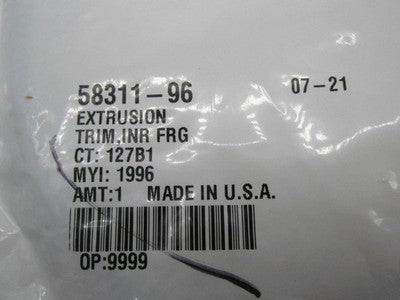 Harley Davidson Genuine NOS Inner Fairing Extrusion Trim 58311-96