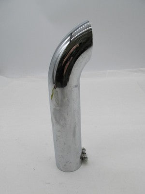 Harley-Davidson Chrome Turn Down Exhaust Tip 1.75" Diameter 9" Long