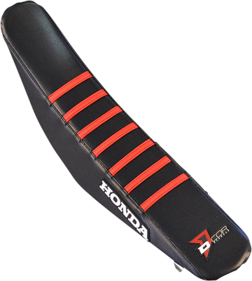 D'COR Seat Cover Black/Red Ribs 3010080