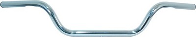 Emgo 1in. Street Medium Buckhorn Handlebar Chrome 07-12511