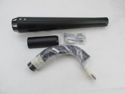 Harley Davidson Bassani Black Pseudo Exhaust Left Side Slip On Muffler