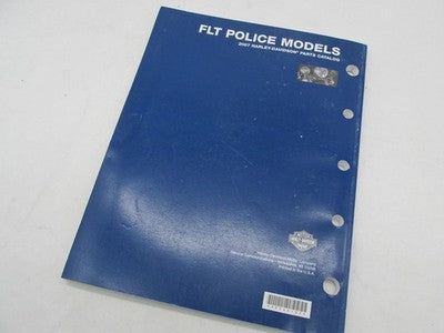 Harley-Davidson Official Factory 2007 FLT Police Models Parts Catalog