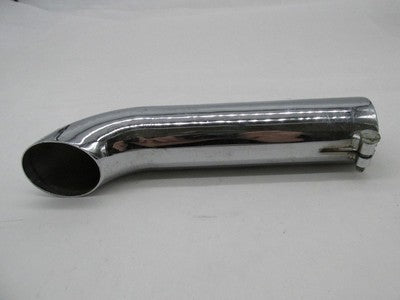 Harley-Davidson Chrome Turn Down Exhaust Tip 1.75" Diameter 9" Long