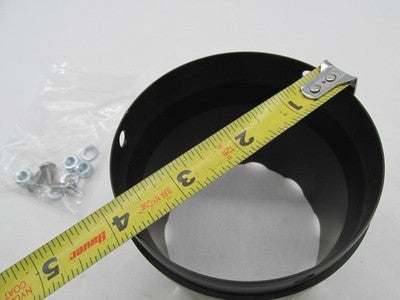 Rush Harley Davidson NOS Black Exhaust Muffler End Cap Tip 4023B