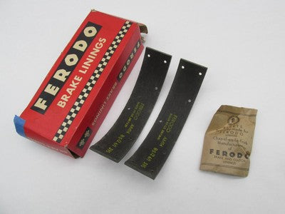 Pair of Ferodo Popular Set Brake Linings BS/24/1 Triumph T-100R TR6 T120 T150